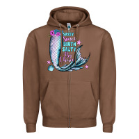 Chestnut sassy since birth salty by choice Zipper Hoodie - JahusDesignShop