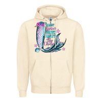 Sandshell sassy since birth salty by choice Zipper Hoodie - JahusDesignShop