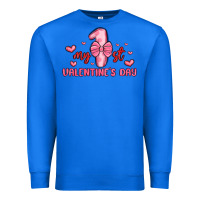 True Royal my first valentines day Premium Sweatshirt - MaliasSmallBusiness