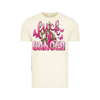 Fuck Cancer With Butterflies Vintage Tee | Teevron