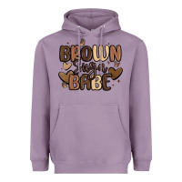 Lavender brown sugar babe Heavyweight Hoodie - MaliasSmallBusiness