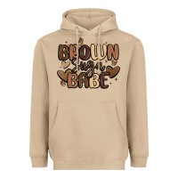 Mushroom brown sugar babe Heavyweight Hoodie - MaliasSmallBusiness