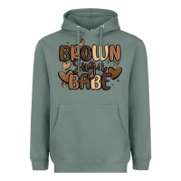 Sage brown sugar babe Heavyweight Hoodie - MaliasSmallBusiness