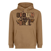 Toasted Coconut brown sugar babe Heavyweight Hoodie - MaliasSmallBusiness