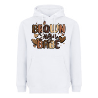 White brown sugar babe Heavyweight Hoodie - MaliasSmallBusiness