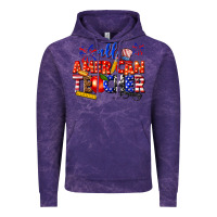 Cloud Purple all american teacher Vintage Hoodie - texasbilliewilder