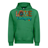 Emerald love thanksgiving turkey Urban Hoodie - RanaPortraitStore
