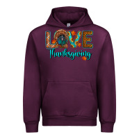 Mauve Wine love thanksgiving turkey Urban Hoodie - RanaPortraitStore