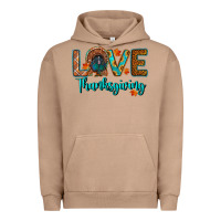 Pigment Burro love thanksgiving turkey Urban Hoodie - RanaPortraitStore