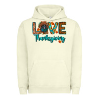 Pigment Pistachio love thanksgiving turkey Urban Hoodie - RanaPortraitStore