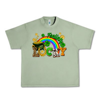 Oil Green feeling lucky Urban Heavy Tee - FaDigitalArtStudio