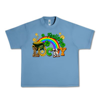 Pebble Blue feeling lucky Urban Heavy Tee - FaDigitalArtStudio
