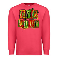 Cardinal one love juneteenth Premium Sweatshirt - MaliasSmallBusiness