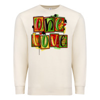Sandshell one love juneteenth Premium Sweatshirt - MaliasSmallBusiness