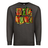 Smoke one love juneteenth Premium Sweatshirt - MaliasSmallBusiness