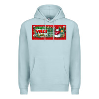 Blue Mist christmas vibes only Premium Hoodie - BundleAndBundleShop