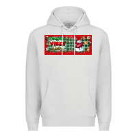 Dove Grey christmas vibes only Premium Hoodie - BundleAndBundleShop