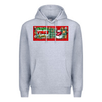 Heather Grey christmas vibes only Premium Hoodie - BundleAndBundleShop