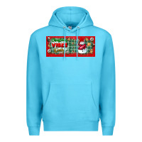 Ocean Blue christmas vibes only Premium Hoodie - BundleAndBundleShop