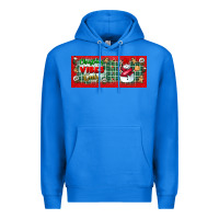 True Royal christmas vibes only Premium Hoodie - BundleAndBundleShop