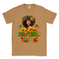 Toasted Coconut afro woman juneteenth 1865 Classic Tee - AdoDesignShop