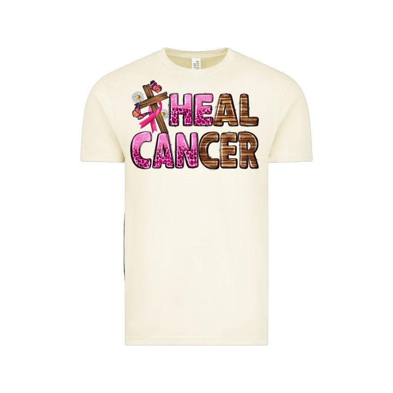 Heal Cancer Vintage Tee by texasbilliewilder | Teevron
