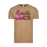 Vintage Coffee Heal Cancer Vintage Tee - texasbilliewilder
