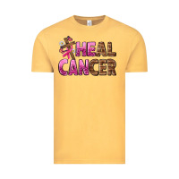Vintage Mustard Heal Cancer Vintage Tee - texasbilliewilder
