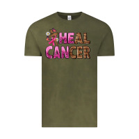 Vintage Olive Heal Cancer Vintage Tee - texasbilliewilder