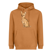 Meerkat chihuahua Heavyweight Hoodie - MaliasSmallBusiness