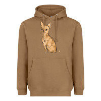 Toasted Coconut chihuahua Heavyweight Hoodie - MaliasSmallBusiness