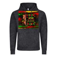 Steppin Into Juneteenth Vintage Hoodie | Teevron