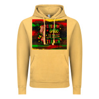 Vintage Mustard steppin into juneteenth Vintage Hoodie - Zillion Design Studio