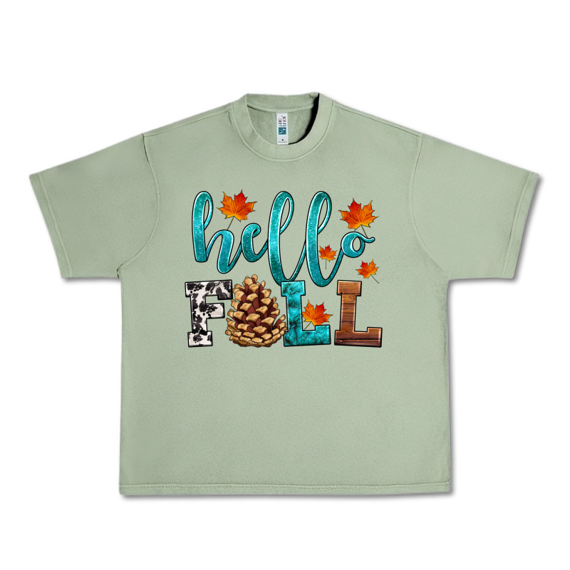 Hello Fall Urban Heavy Tee by HRA Design Shop | Teevron