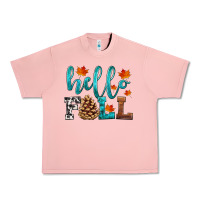 Salmon hello fall Urban Heavy Tee - HRA Design Shop