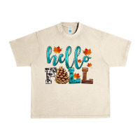 Sandshell hello fall Urban Heavy Tee - HRA Design Shop