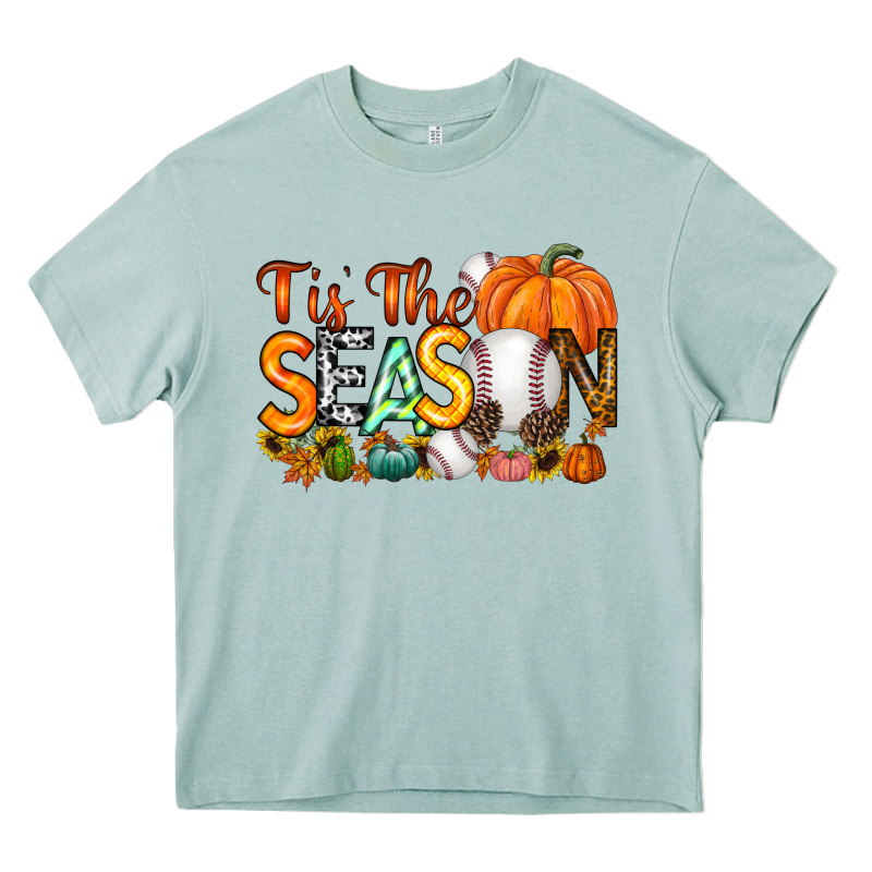 Tis The Season Baseball Heavy Core Tee by RacoonDesign | Teevron