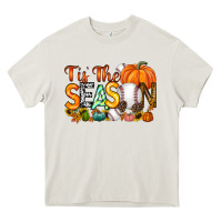 Cream tis the season baseball Heavy Core Tee - RacoonDesign