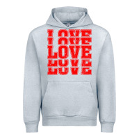 Heather Grey Love Urban Hoodie - Bettercallsaul