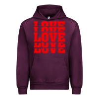 Mauve Wine Love Urban Hoodie - Bettercallsaul