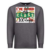 Charcoal Heather i've loved my class 100 days Premium Sweatshirt - MaliasSmallBusiness