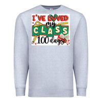 Heather Grey i've loved my class 100 days Premium Sweatshirt - MaliasSmallBusiness