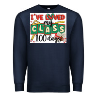 Navy i've loved my class 100 days Premium Sweatshirt - MaliasSmallBusiness