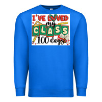 True Royal i've loved my class 100 days Premium Sweatshirt - MaliasSmallBusiness