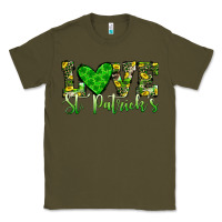 Army Green love st patrick s heart Classic Tee - JahusDesignShop