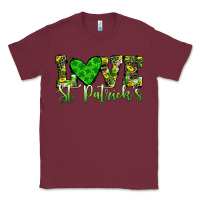 Burgundy love st patrick s heart Classic Tee - JahusDesignShop