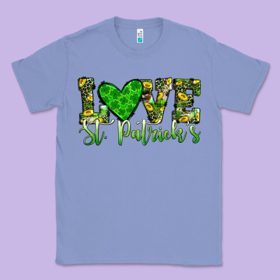 Love St Patrick S Heart Classic Tee Designed By Jahusdesignshop