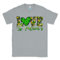 Heather Grey love st patrick s heart Classic Tee - JahusDesignShop
