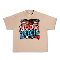 Burro Boom bitch get out the way 4th of July Urban Heavy Tee - CowGirlArtShop