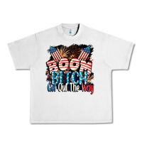 Lunar Rock Boom bitch get out the way 4th of July Urban Heavy Tee - CowGirlArtShop